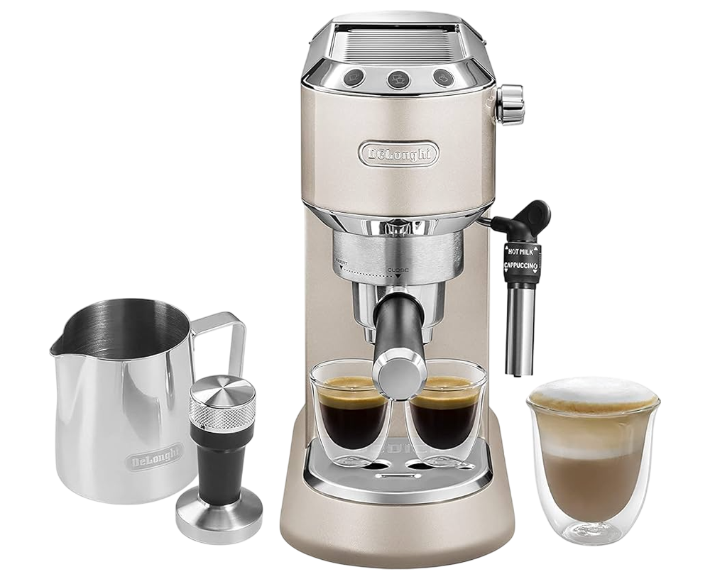 delonghi cofe machine banner